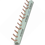 Barramento Steck Trifasico 3X19 Disjuntores Din 80A S3F1000B