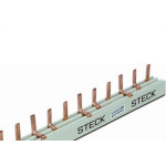 Barramento Steck Trifasico 3X19 Disjuntores Din 80A S3F1000B