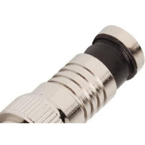 Conector Coaxial Rg06 Bnc Compressao 3832 - Kit C/10 