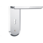 Fechadura Stam 1810/21 Interna Inox Alavanca 11332