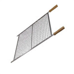 Grelha Churrasqueira Inox Riskgas 30X50 600