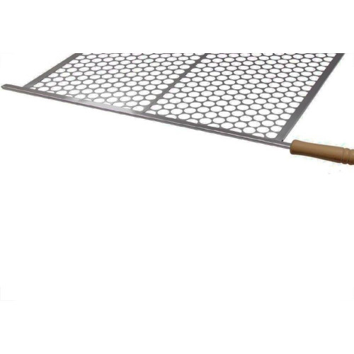 Grelha Churrasqueira Inox Riskgas 30X50 600