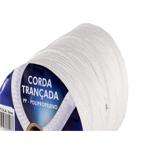 Corda Polipropileno Trancada Riomar 06Mm Branca+-191M 