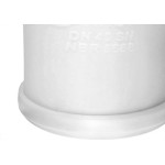 Luva Branca Krona Correr 1'' 326 - Kit C/6 