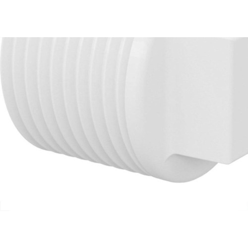 Plug Branco Krona Rosca Rosca 1.1/2'' 296 - Kit C/20 