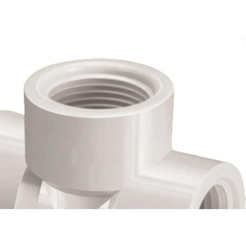 Tee Branco Krona Rosca Rosca Rosca 1.1/2'' 303 - Kit C/10 