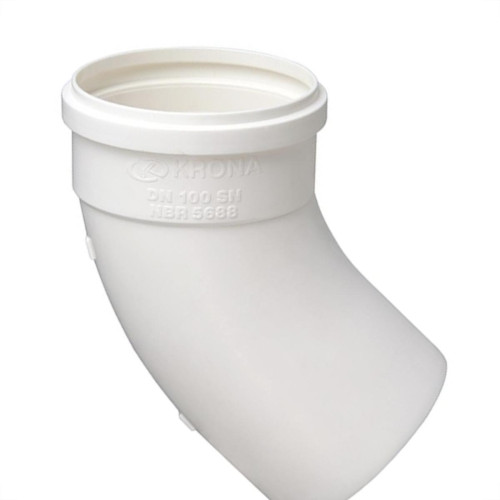 Curva Esgoto Krona 100Mm X 45 Curta 729 - Kit C/20 