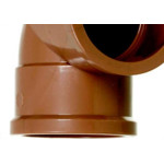 Cotovelo Marrom Krona Liso Liso Reducao 32X25 434 - Kit C/15 