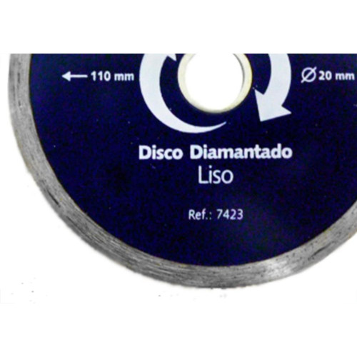 Disco Diamantado Brasfort Premium Liso 110Mm 7423