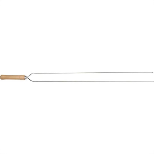 Espeto Para Churrasco Mor Duplo 65Cm 