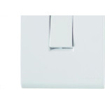Conjunto Tramontina Liz 4X2 Branco Com Placa (1 Bipolar) 