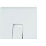 Conjunto Tramontina Liz 4X2 Branco Com Placa (1 Bipolar) 