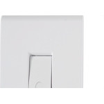 Conjunto Tramontina Liz 4X2 Branco Com Placa (1 Campainha) 