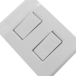 Conjunto Tramontina Liz 4X2 Branco Com Placa (2 Simples) 