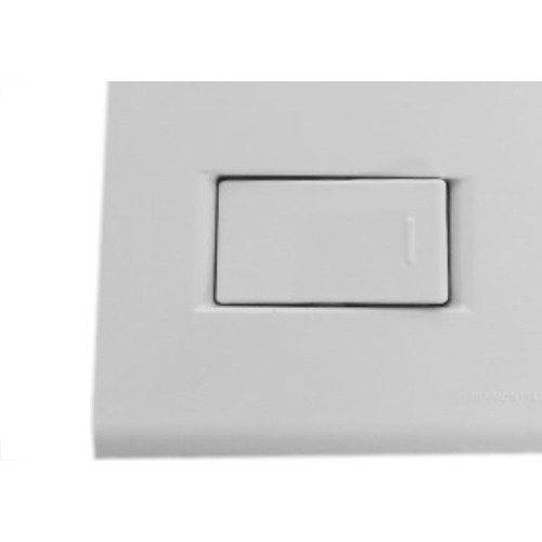 Conjunto Tramontina Liz 4X2 Branco Com Placa (2 Simples) 