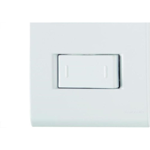 Conjunto Tramontina Liz 4X2 Branco Com Placa (2 Paralelos) 