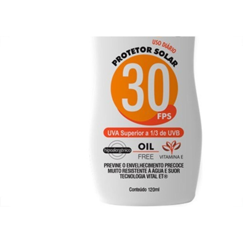 Protetor Solar Ft30 120Ml Nutriex 60954