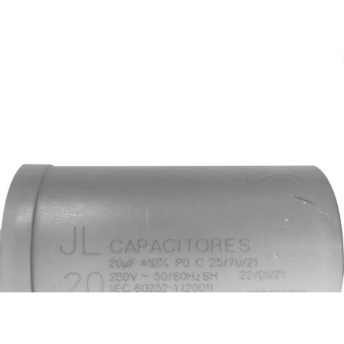 Capacitor Jl 20Uf 250Vac 35 X 74 100120
