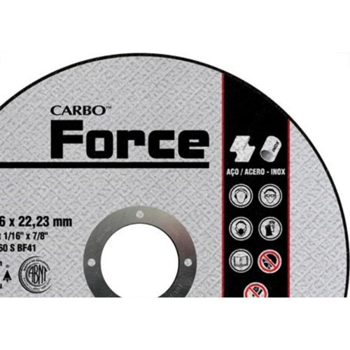 Disco De Corte Para Inox Carborundum 4.1/2 X 1,6Mm Ltw 