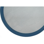 Peneira Mm Fuba 30Cm Arame Aro Plastico Azul 22828