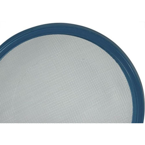 Peneira Mm Fuba 30Cm Arame Aro Plastico Azul 22828
