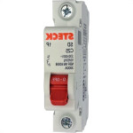 Kit C/3 - Disjuntor Steck Din Unipolar 25A Sd61 C Sdd61C25
