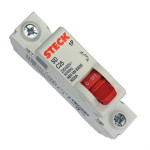Kit C/3 - Disjuntor Steck Din Unipolar 25A Sd61 C Sdd61C25