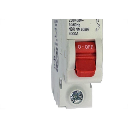 Kit C/3 - Disjuntor Steck Din Unipolar 25A Sd61 C Sdd61C25