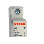 Disjuntor Steck Din Unipolar 32A Sd61 C Sdd61C32