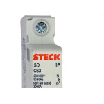 Disjuntor Steck Din Unipolar 63A Sd61 C Sdd61C63