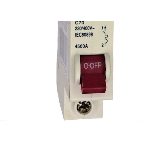 Kit C/2 - Disjuntor Steck Din Unipolar 70A Sd61 C Sd61C70