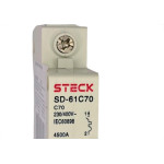 Kit C/2 - Disjuntor Steck Din Unipolar 70A Sd61 C Sd61C70