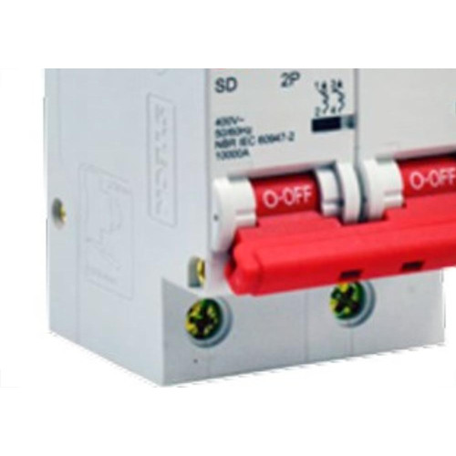 Disjuntor Steck Din Bipolar 80A Sd2 C Sdd2C80