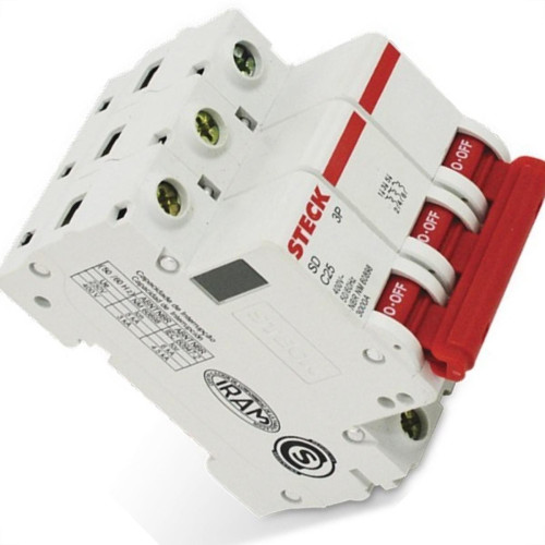 Disjuntor Steck Din Tripolar 32A Sd63 C Sdd63C32