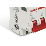 Kit C/2 - Disjuntor Steck Din Tripolar 50A Sd63 C Sdd63C50