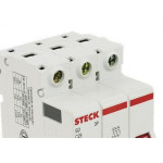 Kit C/2 - Disjuntor Steck Din Tripolar 50A Sd63 C Sdd63C50