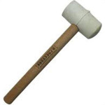 Martelo Azulejista Borracha Dlucca 40Mm Branco 49