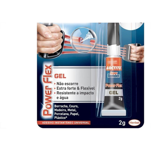 Cola Super Bonder 2G Powergel Blyster  - Kit C/24 