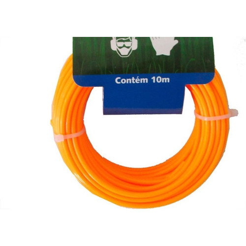 Fio De Nylon Brasfort Redondo 2,7Mm/ 10M 7535