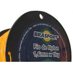 Fio De Nylon Brasfort Redondo 1,6Mm/430M 1Kg 7537