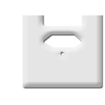 Placa Perlex Branca 4X2 (2 Saida+Tomada) 23Pl3It
