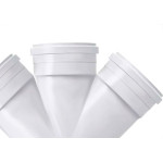 Juncao Esgoto Krona Dupla 100X100Mm 710 - Kit C/5 