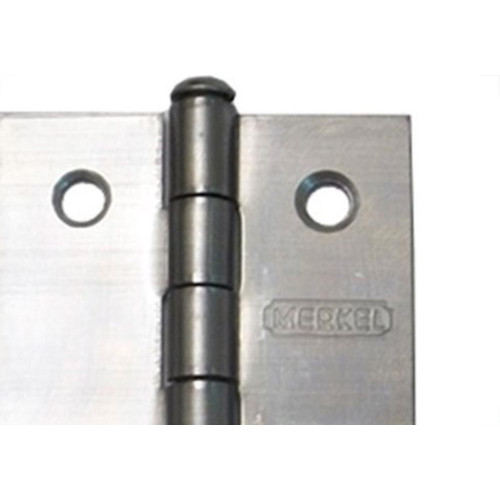 Dobradica Merkel Ferro Polido 4'' 184  - Kit C/12 
