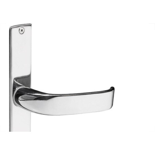 Fechadura Pado 661 Cromada Perfil Aluminio Zamac 