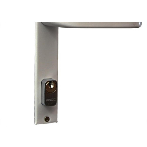 Fechadura Pado 661 Branca Perfil Aluminio Zamac