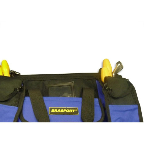 Bolsa Para Ferramentas Brasfort 39 Bolsos Ziper 7562