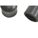 Ponteira Cadeira Forsan Borracha Preta  1.1/2'' 2Pecas 0059Cp