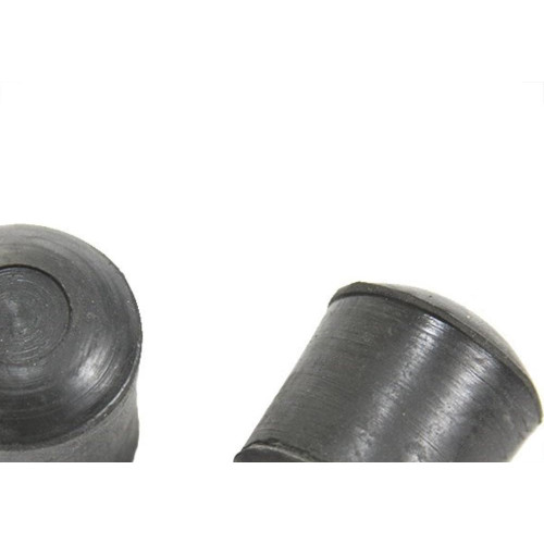 Ponteira Cadeira Forsan Borracha Preta  1.1/2'' 2Pecas 0059Cp
