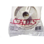 Plafonier Pvc Cads Pvc Branco Redondo Soquete Pvc E27 181107
