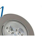 Spot Led Cads Redondo Cromado 03W 3000K Bivolt 182019